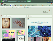 Tablet Screenshot of n60.deviantart.com