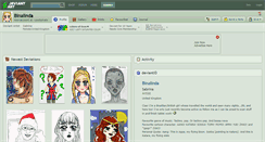 Desktop Screenshot of binalinda.deviantart.com