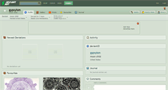 Desktop Screenshot of gypsyism.deviantart.com