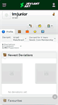 Mobile Screenshot of irnjunior.deviantart.com