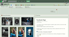 Desktop Screenshot of madex103.deviantart.com