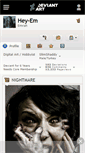Mobile Screenshot of hey-em.deviantart.com