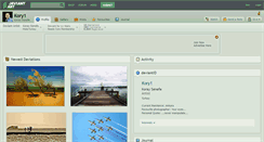 Desktop Screenshot of kory1.deviantart.com
