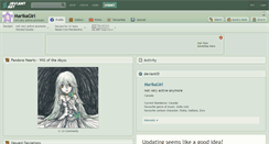 Desktop Screenshot of marikagirl.deviantart.com