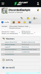 Mobile Screenshot of discordeddashplz.deviantart.com