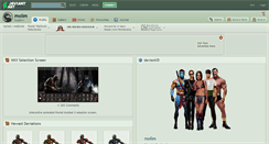 Desktop Screenshot of molim.deviantart.com