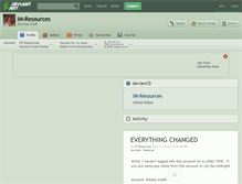 Tablet Screenshot of im-resources.deviantart.com
