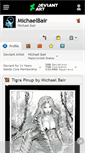 Mobile Screenshot of michaelbair.deviantart.com