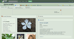 Desktop Screenshot of forever-young96.deviantart.com