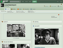 Tablet Screenshot of comewatchmyart.deviantart.com