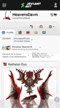 Mobile Screenshot of heavensdawn.deviantart.com