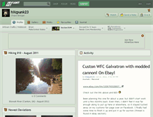 Tablet Screenshot of hxcpunk23.deviantart.com
