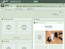 Tablet Screenshot of jrputz.deviantart.com