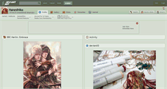 Desktop Screenshot of hanesihiko.deviantart.com
