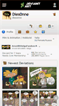 Mobile Screenshot of dies0nne.deviantart.com