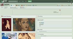 Desktop Screenshot of franstyle.deviantart.com