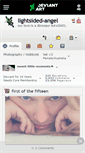 Mobile Screenshot of lightsided-angel.deviantart.com