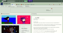 Desktop Screenshot of midnightportal.deviantart.com