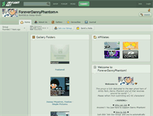 Tablet Screenshot of foreverdannyphantom.deviantart.com