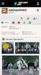 Mobile Screenshot of adomaswillkill.deviantart.com