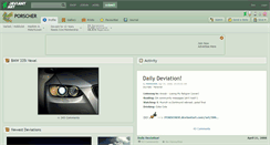 Desktop Screenshot of porscher.deviantart.com