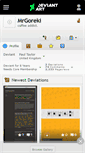 Mobile Screenshot of mrgoreki.deviantart.com