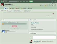 Tablet Screenshot of destinyfailsus.deviantart.com