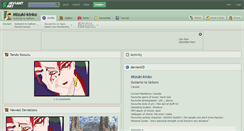 Desktop Screenshot of mizuki-kinko.deviantart.com