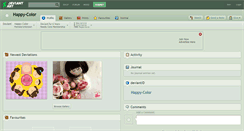 Desktop Screenshot of happy-color.deviantart.com