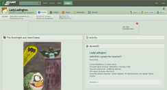 Desktop Screenshot of ladyladington.deviantart.com