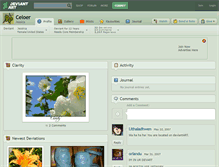 Tablet Screenshot of celoer.deviantart.com