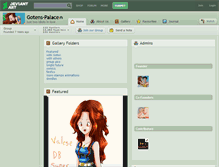 Tablet Screenshot of gotens-palace.deviantart.com