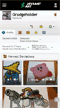 Mobile Screenshot of grudgeholder.deviantart.com