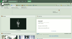 Desktop Screenshot of bumariffin.deviantart.com