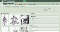 Desktop Screenshot of platinumdreamskaype.deviantart.com