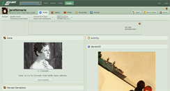 Desktop Screenshot of janettemarie.deviantart.com