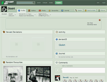 Tablet Screenshot of gioart.deviantart.com