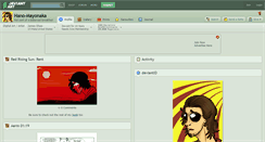 Desktop Screenshot of hano-mayonaka.deviantart.com