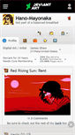 Mobile Screenshot of hano-mayonaka.deviantart.com