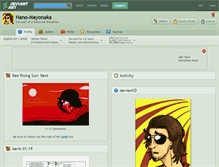 Tablet Screenshot of hano-mayonaka.deviantart.com