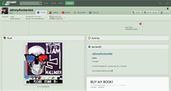 Desktop Screenshot of johnnyrocker666.deviantart.com