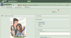 Desktop Screenshot of aoiumikitsune.deviantart.com