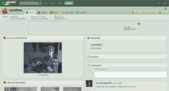 Desktop Screenshot of cymothoe.deviantart.com
