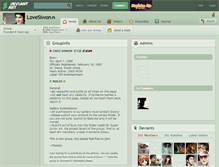 Tablet Screenshot of lovesiwon.deviantart.com