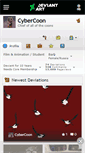 Mobile Screenshot of cybercoon.deviantart.com