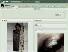 Tablet Screenshot of kirjama.deviantart.com