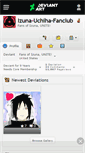 Mobile Screenshot of izuna-uchiha-fanclub.deviantart.com