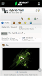 Mobile Screenshot of hybrid-tech.deviantart.com