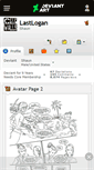 Mobile Screenshot of lastlogan.deviantart.com