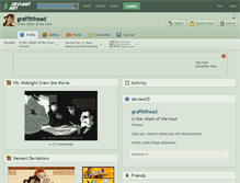 Tablet Screenshot of graffitihead.deviantart.com